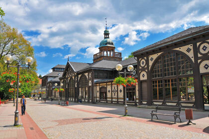 <span class="small-cap">Harmonia Życia w Uzdrowisku</span> Cudowne wody i zdrowotne szlaki